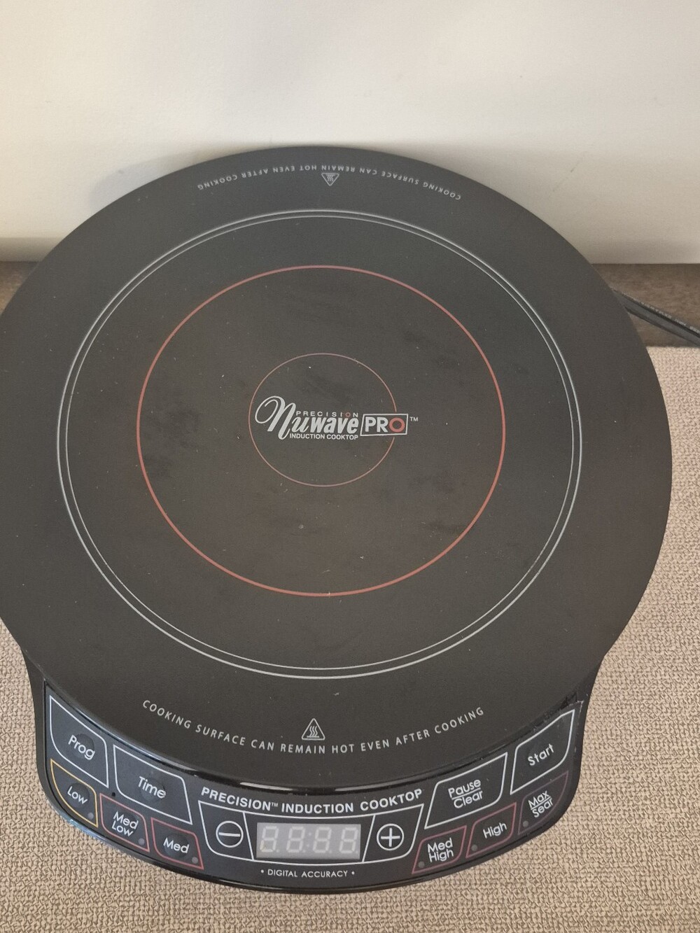 NuWave PRO Precision Induction Electric Cooktop Burner 30301 Very Clean